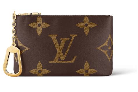 louis vuitton flower pochette|louis vuitton pochette cles xl.